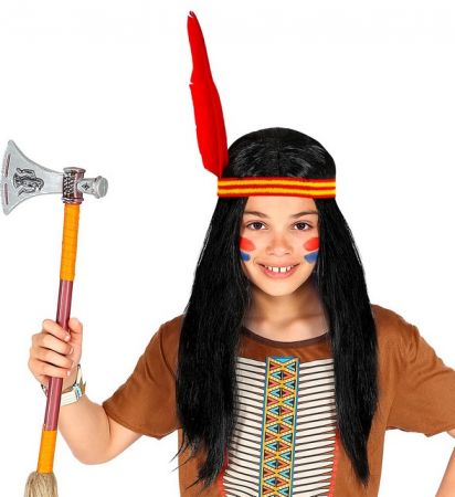 Indiánská paruka chlapecká