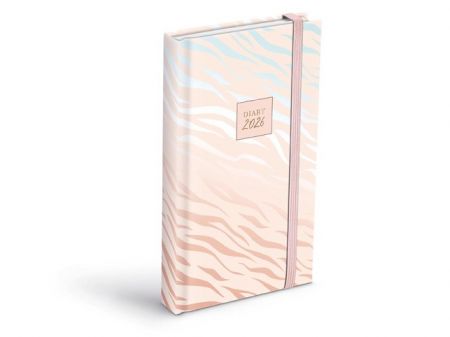 Diář denní D802 Lamino 2 s gumkou 2026 / 17cm x 9cm / 7781492