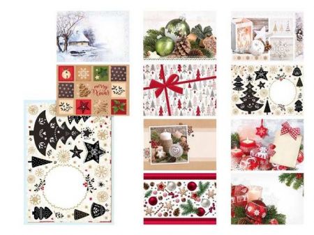 Dopisní obálka MFP C5 vánoční (mix)