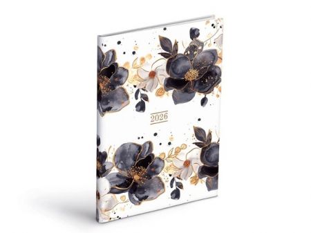 Diář týdenní T805 PU soft potištěné 4 2026 / 20,5cm x 14cm / 7781472