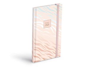 Diář týdenní T806 Lamino 2 s gumkou 2026 / 9,7cm x 9,7cm / 7781508