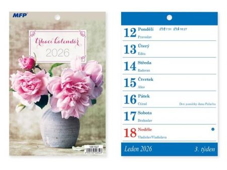 Kalendář nástěnný trhací A5 2026 / 20cm x 13,4cm / 1061625