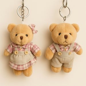 Roztomilý plyšový přívěsek medvídek