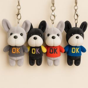 Roztomilý plyšový přívěsek pejsek