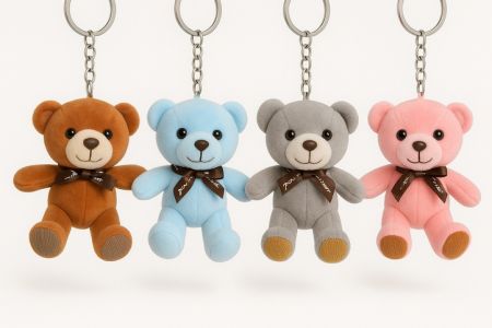 Roztomilý plyšový přívěsek