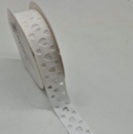 Dekorační stuha bílá 2,2cm