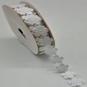 Dekorační stuha bílá 2cm