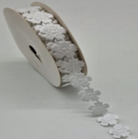 Dekorační stuha bílá 2cm