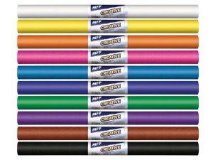 Krepový papír role 50x200cm mix barev 10ks základní