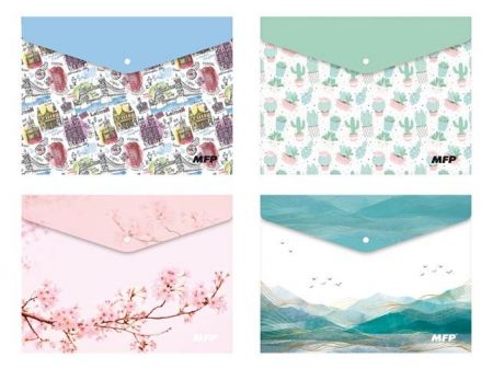 Složka M druk A5 PP potisk mix č.7