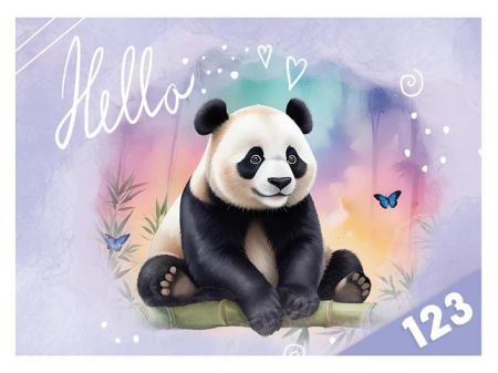 Desky na číslice Panda