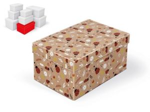 Krabice dárková B-C011-E 24x16x12cm