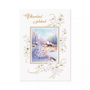 ALBI Hrací přání - Vánoční vesnička