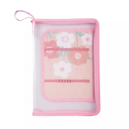 ALBI Růžové pouzdro na dokumenty A4