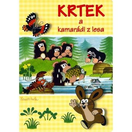 AKIM omalovánky A4 Krtek a kamarádi z lesa