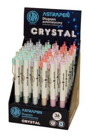 ASTRA propiska Pen Crystal White /36/