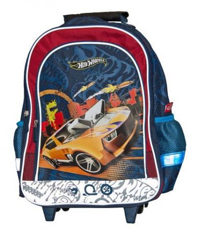Mjski HOT WHEELS batoh 15" s kolečky