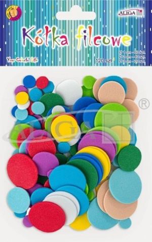 Pěnové kolečka 120ks mix velíkostí