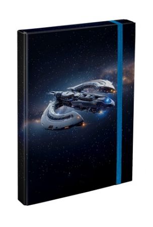BAAGL Desky na školní sešity A4 Vesmírna loď