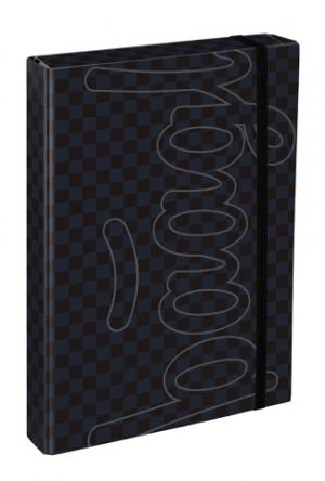 BAAGL Desky na školní sešity A4 Jumbo Ska šedá