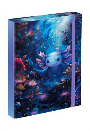 BAAGL Desky na školní sešity A5 Axolotl