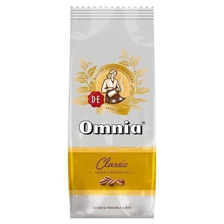 Káva zrnková, pražená, vakuově balené, 1 000 g, DOUWE EGBERTS "Omnia"