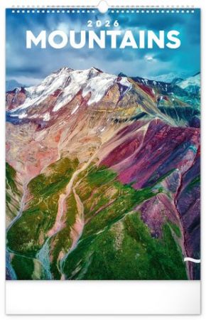 Kalendář nástěnný Hory 2026, 33 x 46 cm / PGN-35204-L