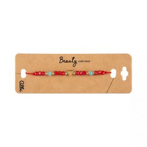 ALBI Náramek - Červené srdíčko