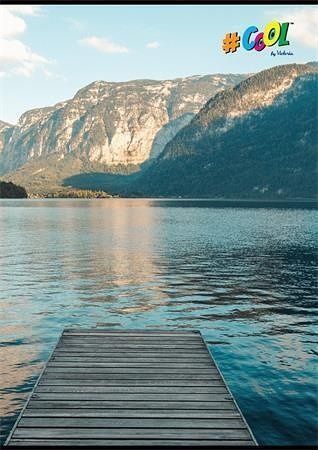 Sešit "Landscape", mix motivů, A4, linkovaný, 80 listů, COOL BY VICTORIA