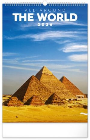 Kalendář nástěnný Světové monumenty 2026, 33 x 46 cm / PGN-35512-L