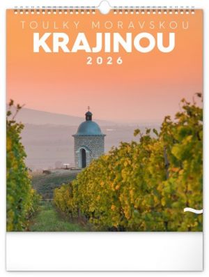 Kalendář nástěnný Toulky moravskou krajinou 2026, 30 x 34 cm / PGN-35745-L
