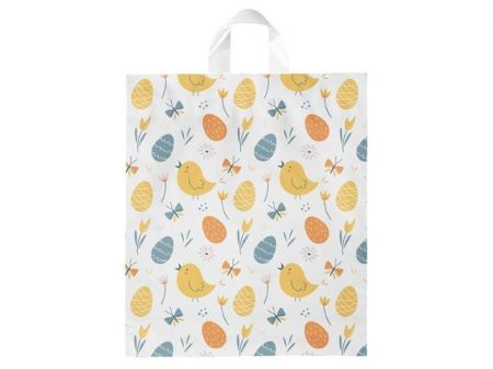 Igelitová velikonoční taška 39x46x8 (s uchem)