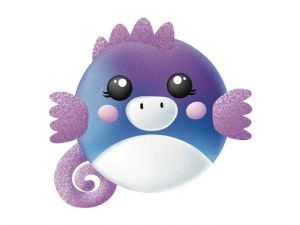 Gifty - Kuli Friends BLUE AXOLOTL