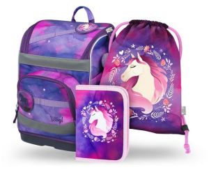 BAAGL SET 3 Zippy Plus Kůň: aktovka, penál, sáček GRS