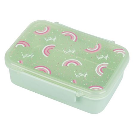 BAAGL Box na svačinu s přihrádkami Duha