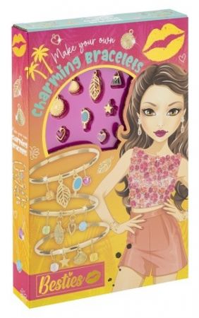 Sada na výrobu náramků s přívěsky Besties