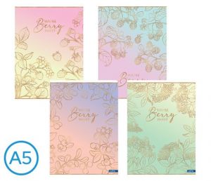 Sešit A4 linka 52l Berry mix