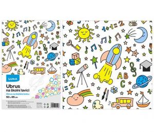 Ubrus na školní lavici DĚTSKÝ LUMA