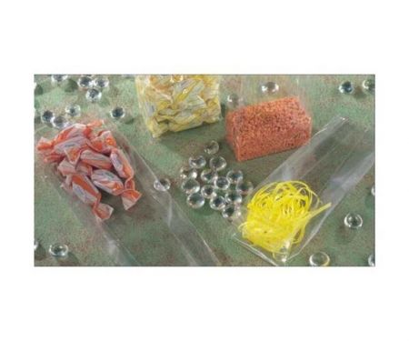 Sáček celofán 17x27cm křížové dno 