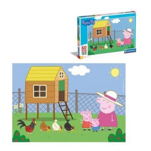 Puzzle 60 dílků maxi Prasátko Peppa