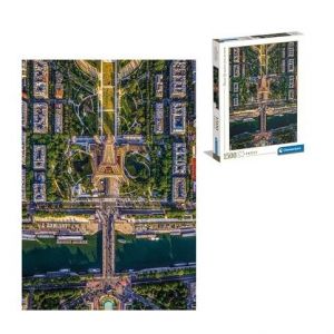 Puzzle 1500 dílků Flying over Paris