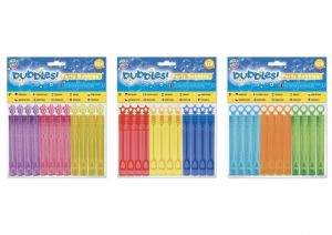 Mini party bublifukové tyčinky 12 ks