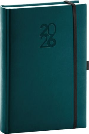 Diář denní Aprint Top 2026, petrolejový, 15 x 21 cm / PGD-DA5AT-6730