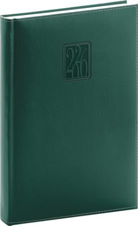 Diář denní Panama 2026, zelený, 15 x 21 cm / PGD-DA5PA-6389