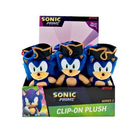 Sonic figurka – přívěsek plyšový