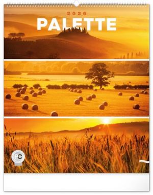 Kalendář nástěnný Paleta 2026, 48 x 56 cm / PGN-35519-L