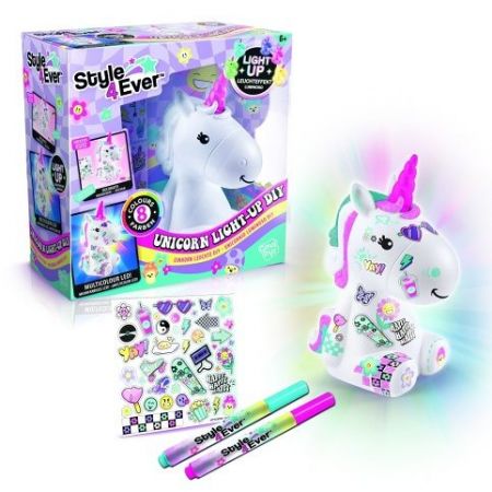 Style4Ever DIY Svítící jednorožec