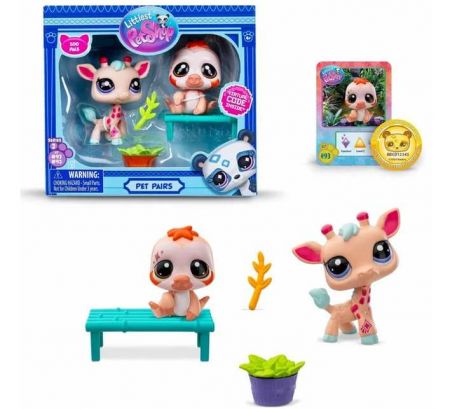 Littlest Pet Shop 2 figurky - č. 92 a 93