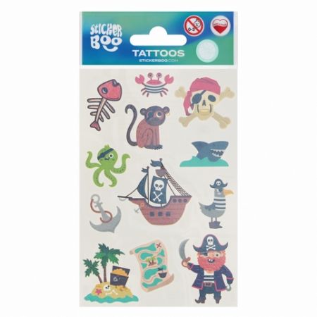 Tetovací obtisk piráti