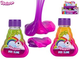 Unicorn lejno jednorožce 10,5cm s duhovým slizem 140g 3barvy
